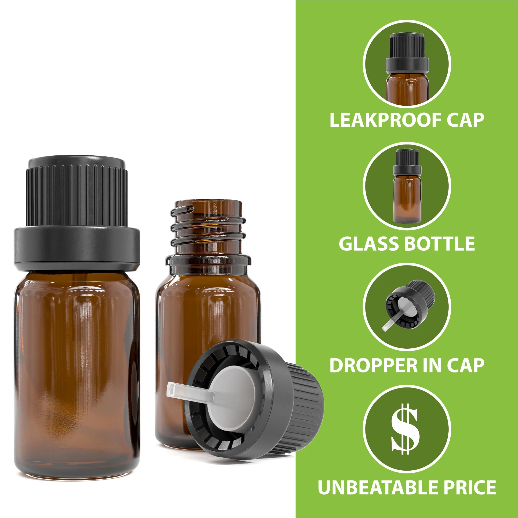 10 mL (With Caps & Eurodroppers) - Image 4