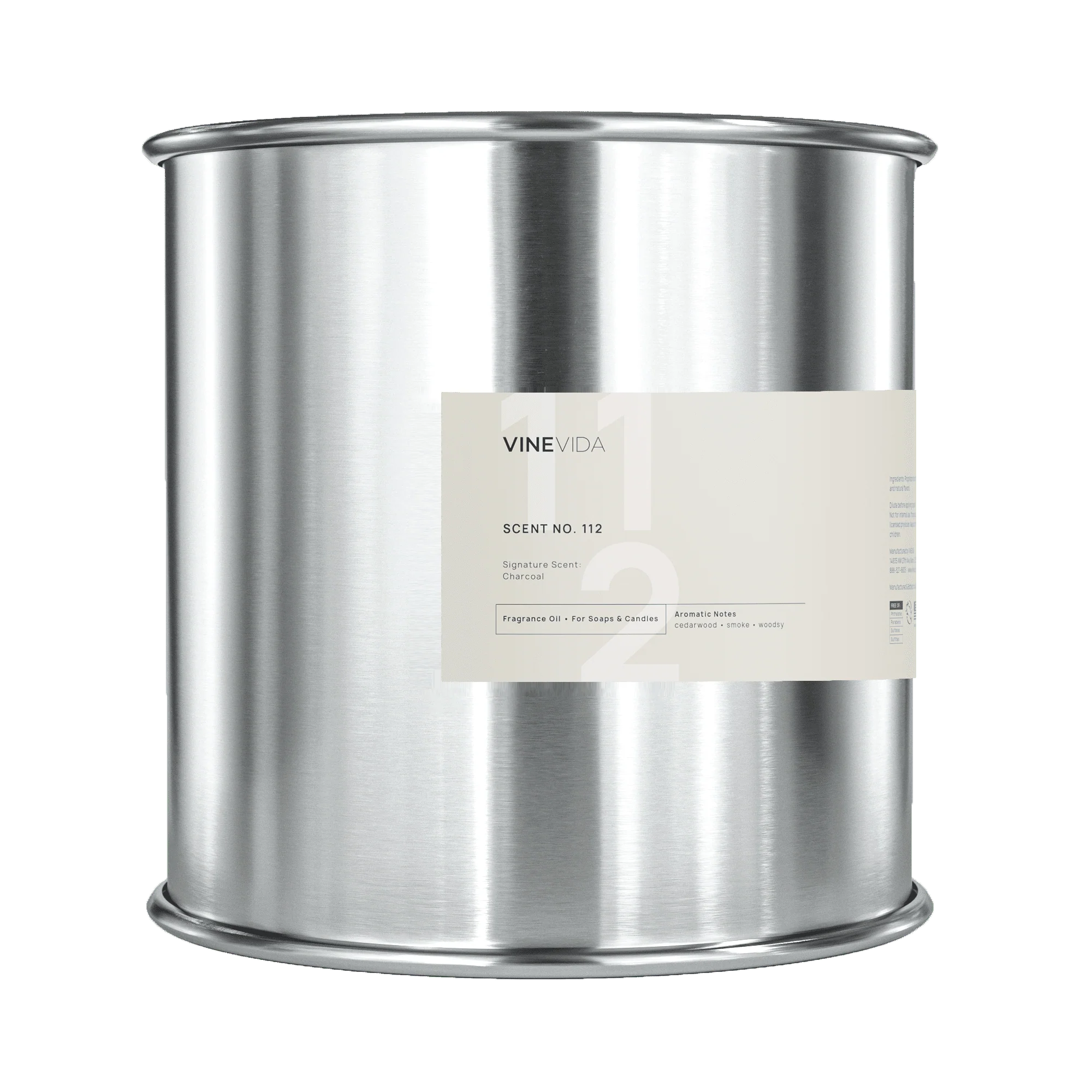 NO. 112 Fragrance Oil for Soaps & Candles - Charcoal - Image 7