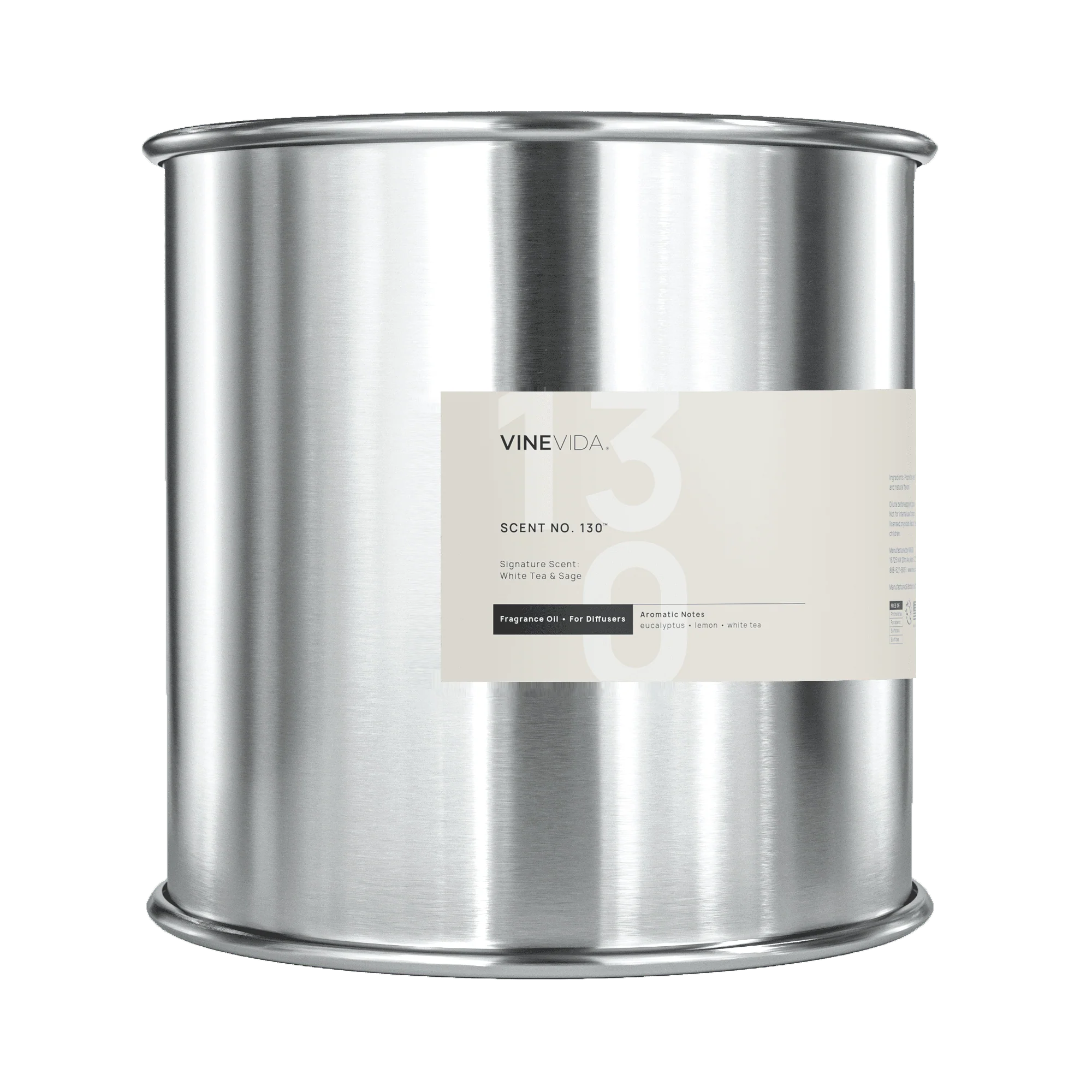 NO. 130 Fragrance Oil for Cold Air Diffusers - White Tea & Sage - Image 6
