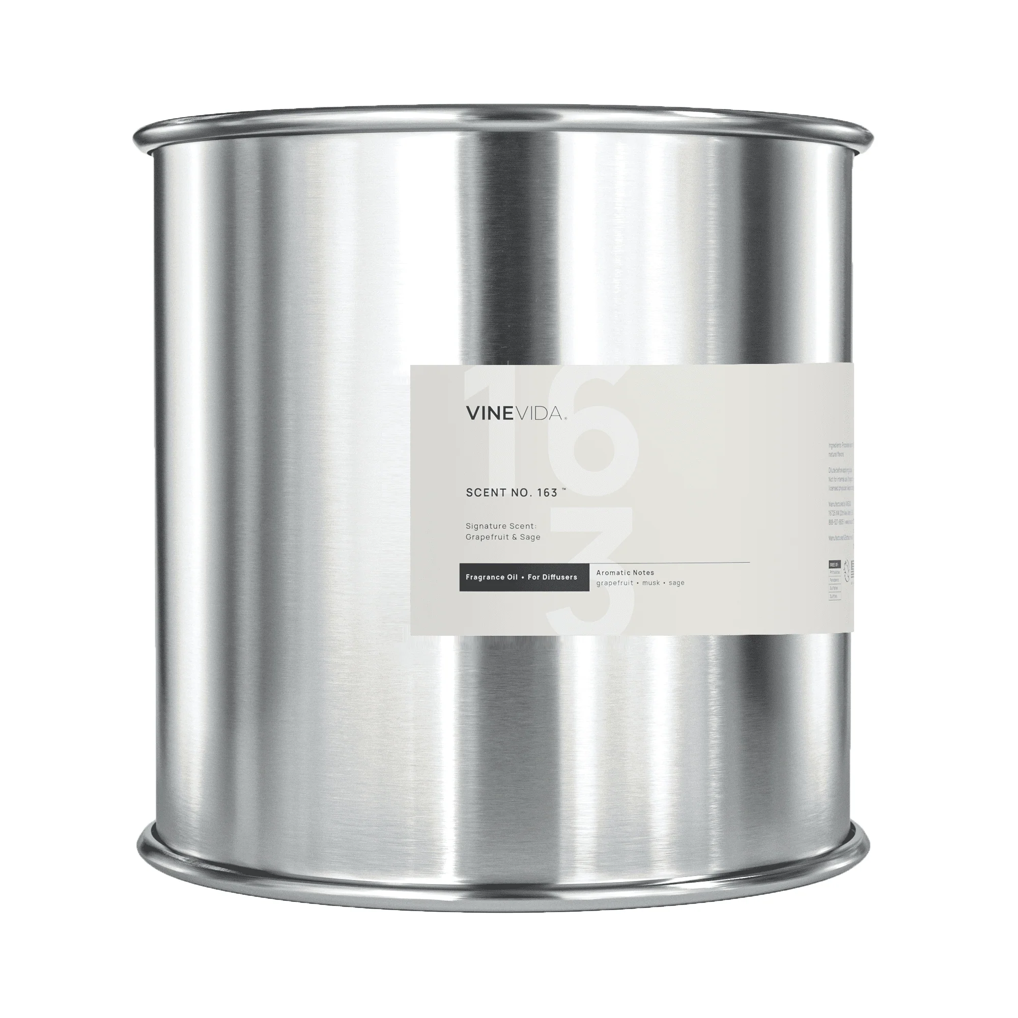 NO. 163 Fragrance Oil for Cold Air Diffusers - Grapefruit & Sage - Image 6