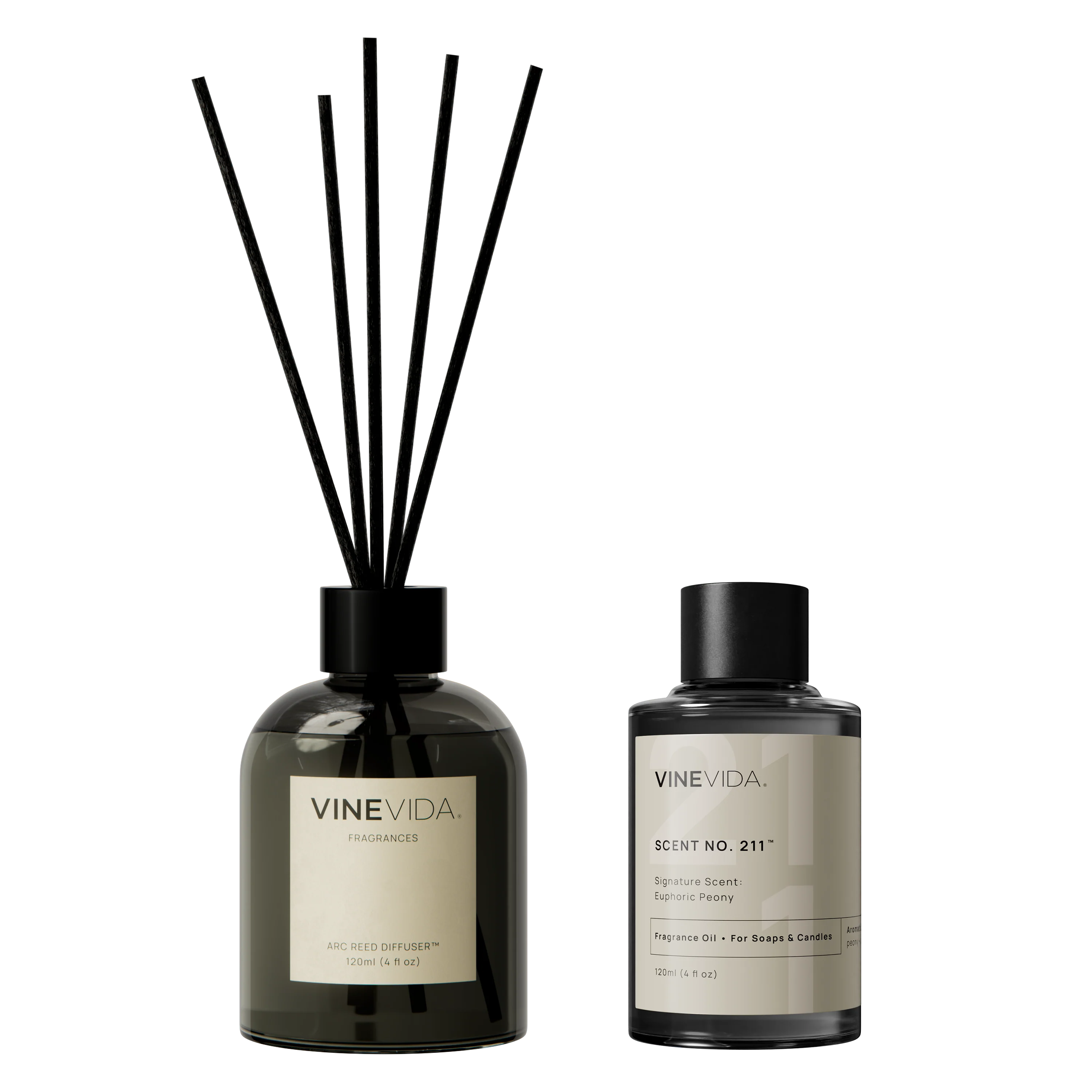 NO. 211 Reed Diffuser - Euphoric Peony - Image 3