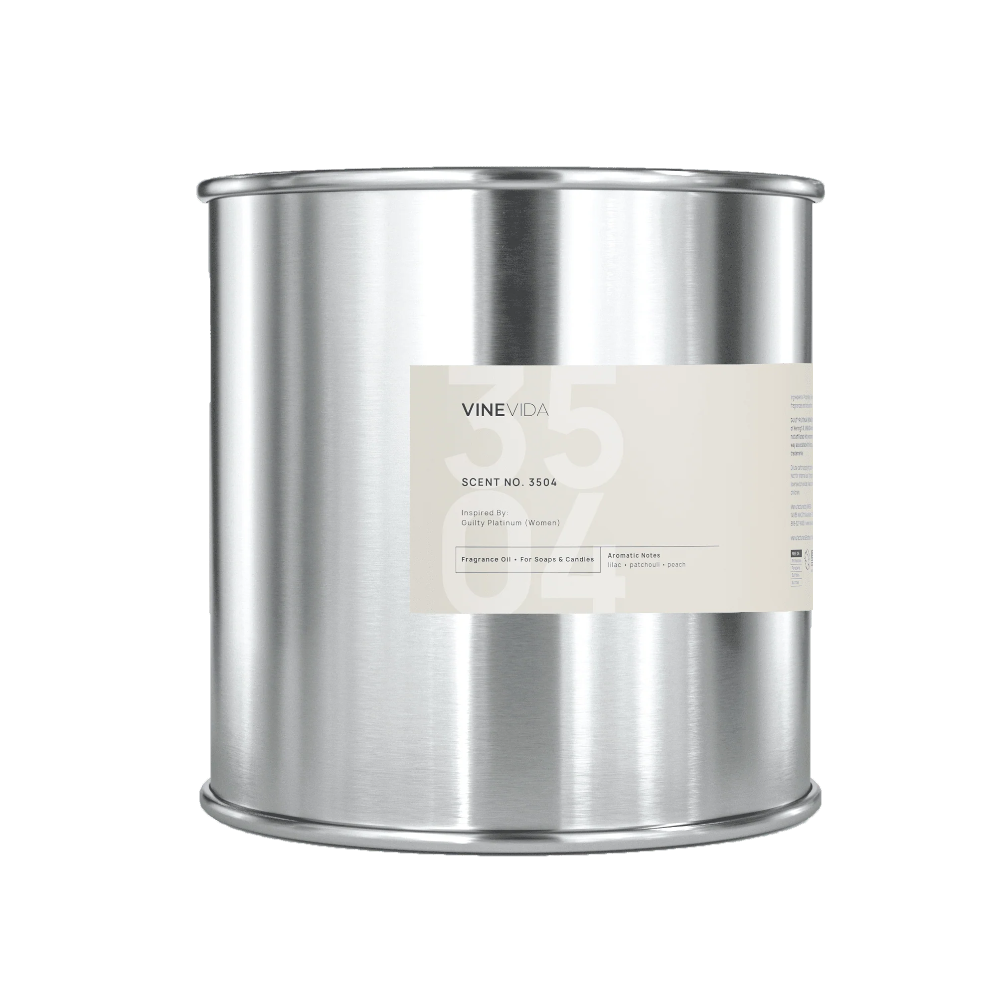NO. 3504 Fragrance Oil for Soaps & Candles - Inspired by: Guilty Platinum (Women) by Gucci - Image 6