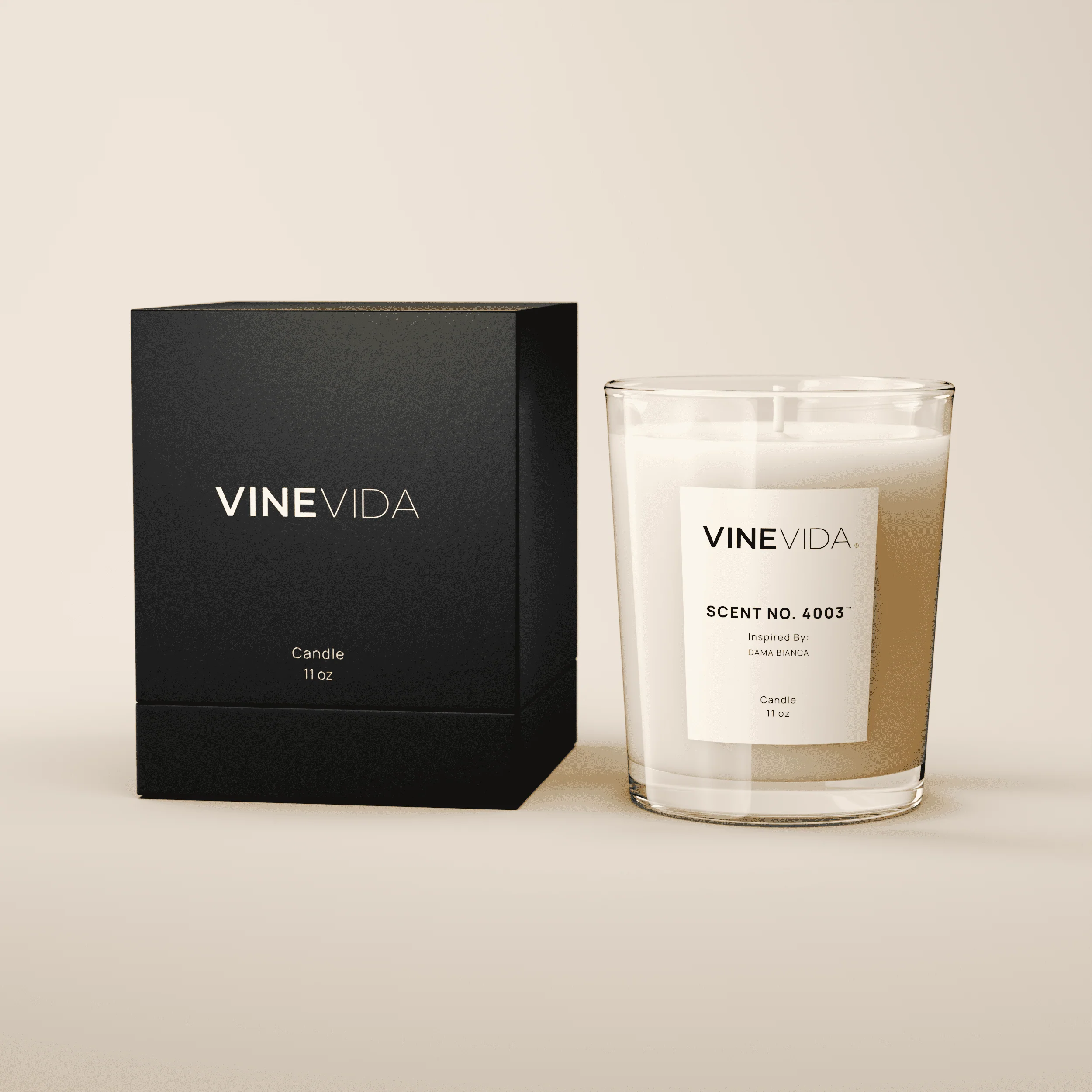 NO. 4003 Candle - Inspired by: Dama Bianca by Xerjoff - Image 2