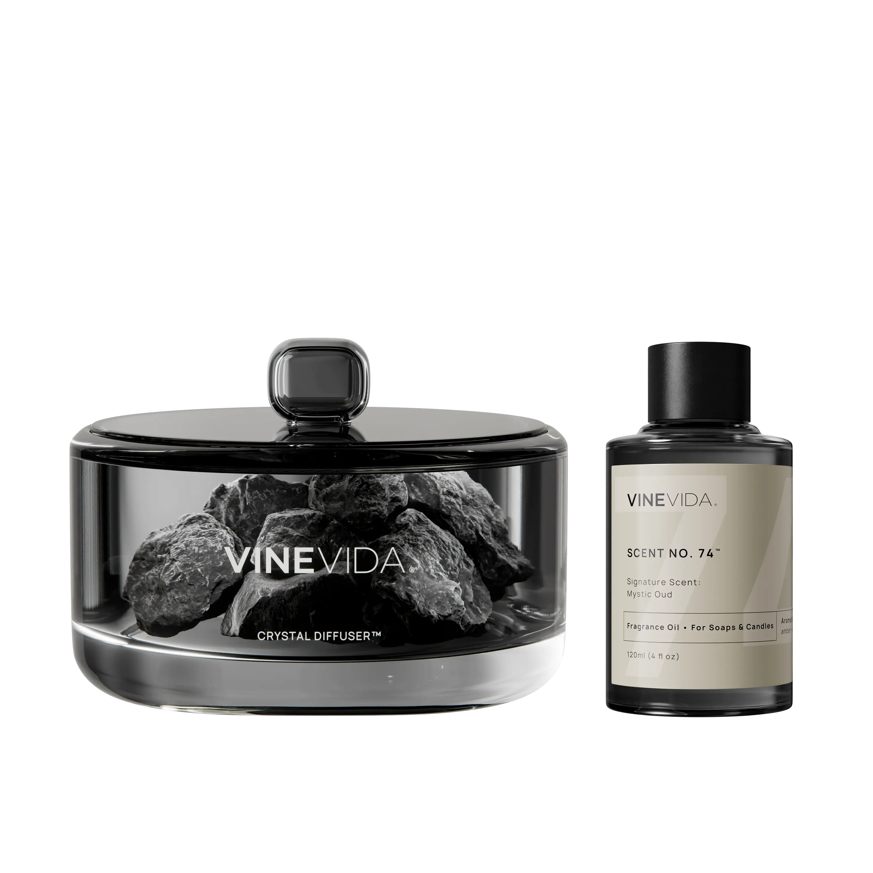 NO. 74 Crystal Diffuser - Mystic Oud