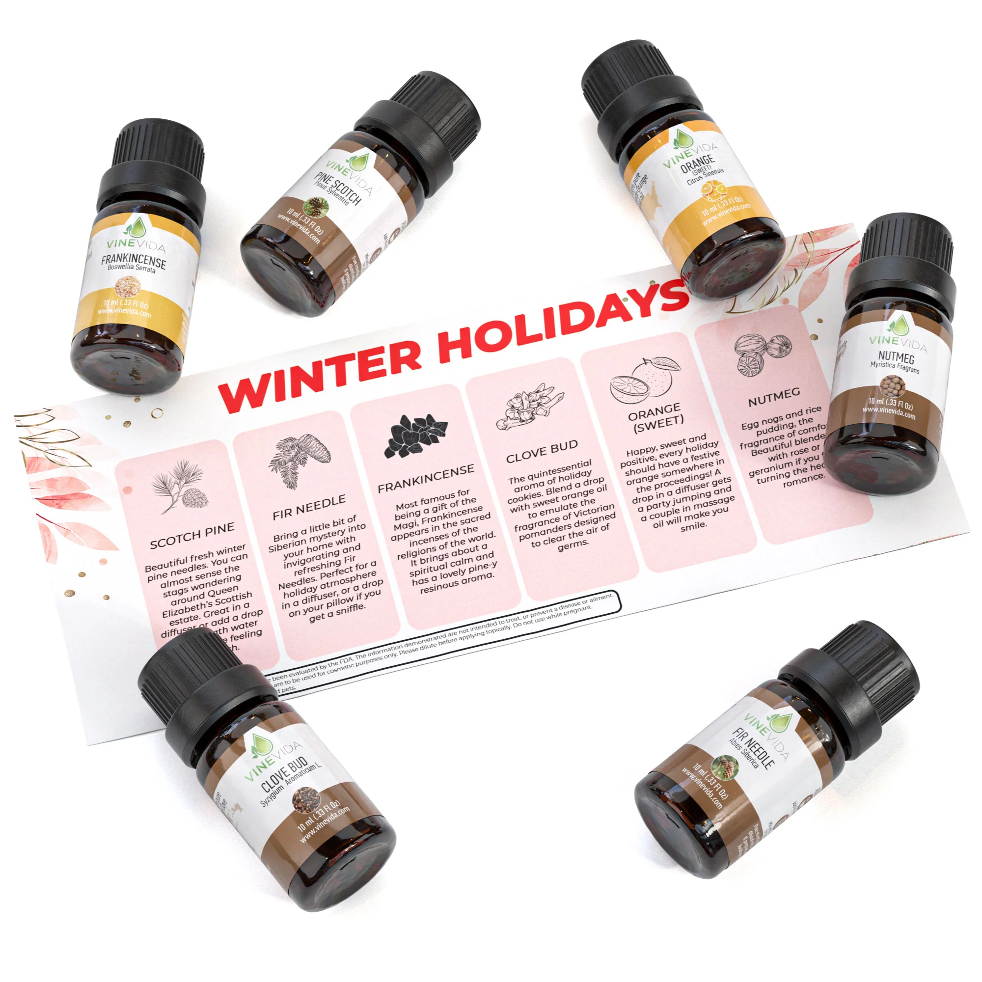 Winter Holiday Essential Oil Set - Image 2